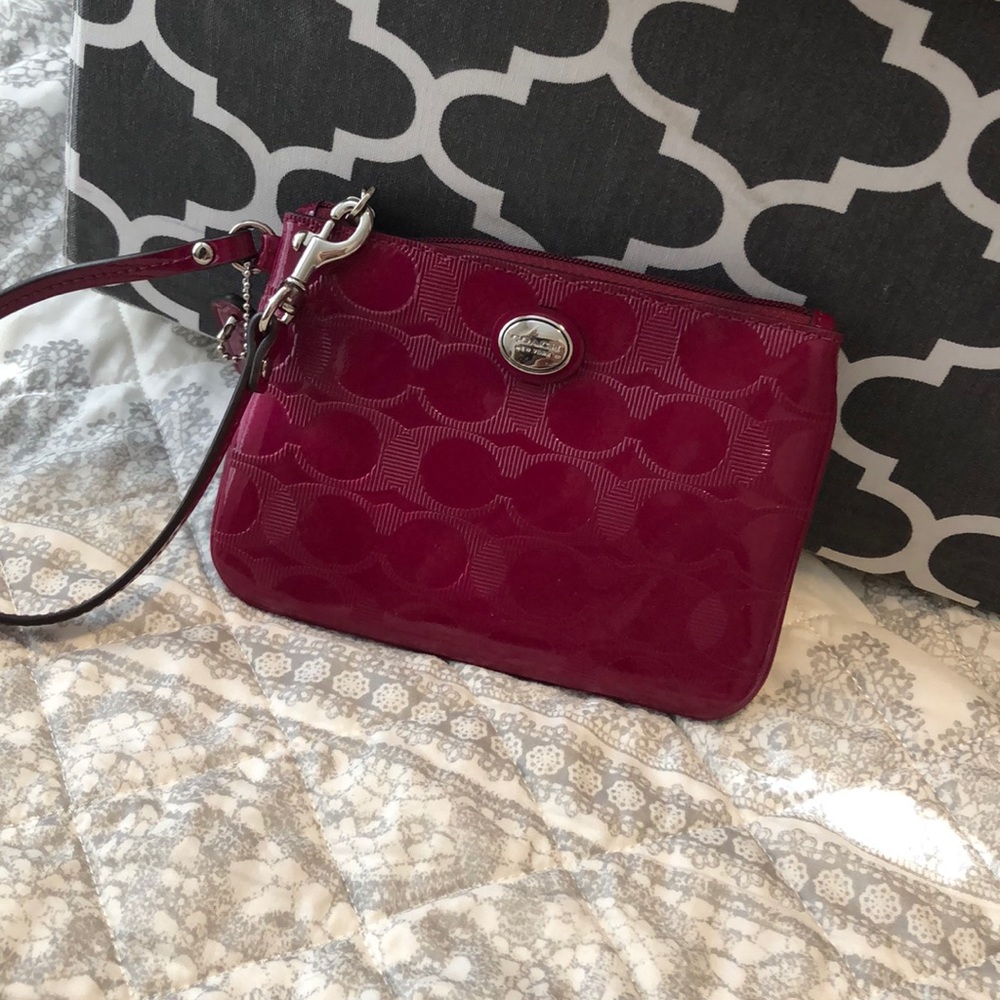 Coach wristlet